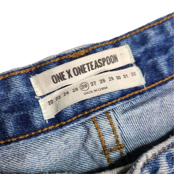 One X Oneteaspoon High Waist Freebird Jeans - Picture 2 of 9